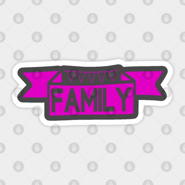 family Sticker by busines_night